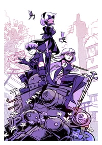Nier Automata A4 Print