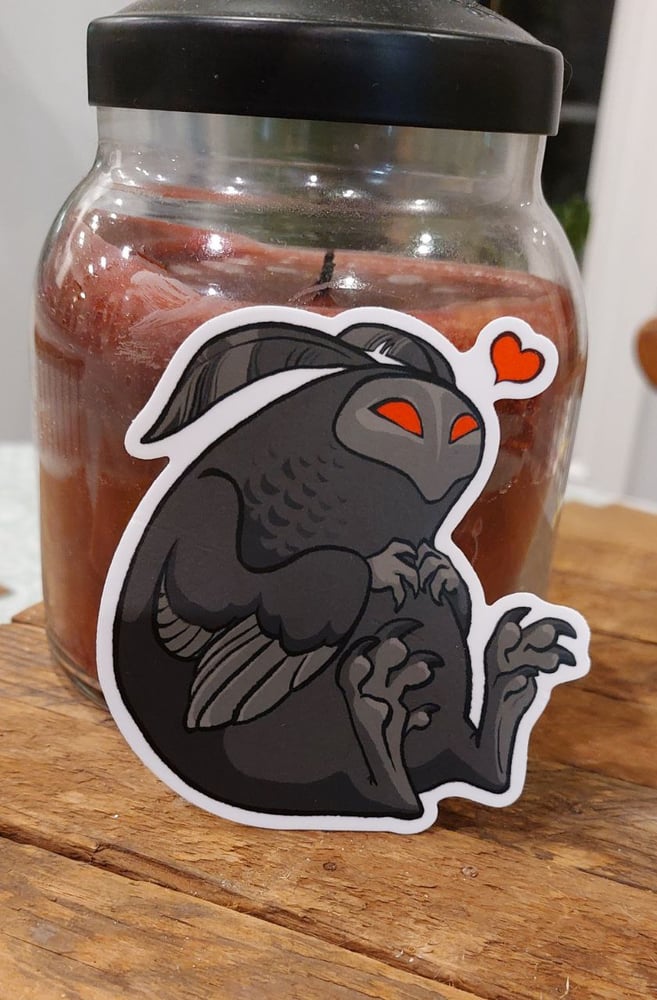 Image of Mothman Sticker