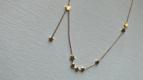 Image of STAR STREAM • Star Constellation Necklace