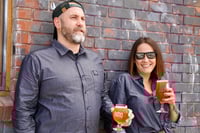 Image 1 of Black Chambray Button Up