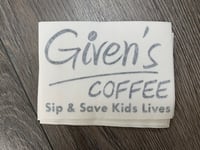 Image 4 of Stickers of Given’s Coffee™ Sip & Save Kids Lives™