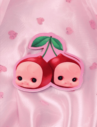 Fruity Fun Cherry Baby 3" Waterproof Vinyl Sticker