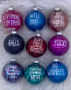 Inappropriate Ornaments #1