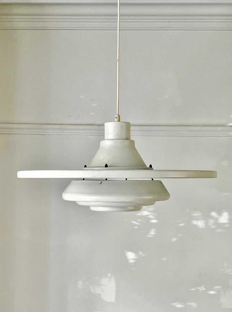 Image of Large Flying Saucer Pendant Light by Alvar Aalto, Finland
