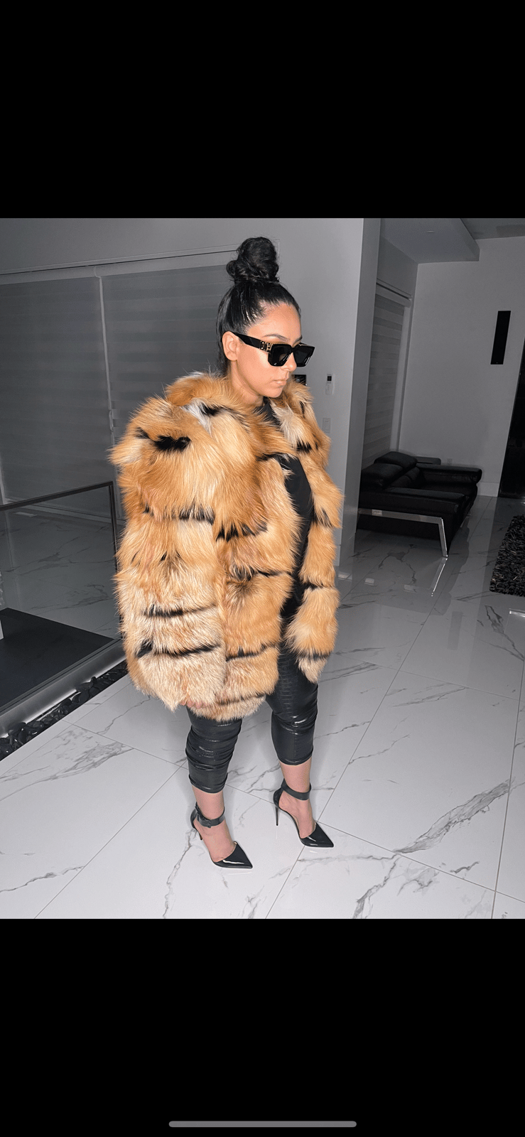 MENS MINK X FOX FUR COAT / istylebysonia