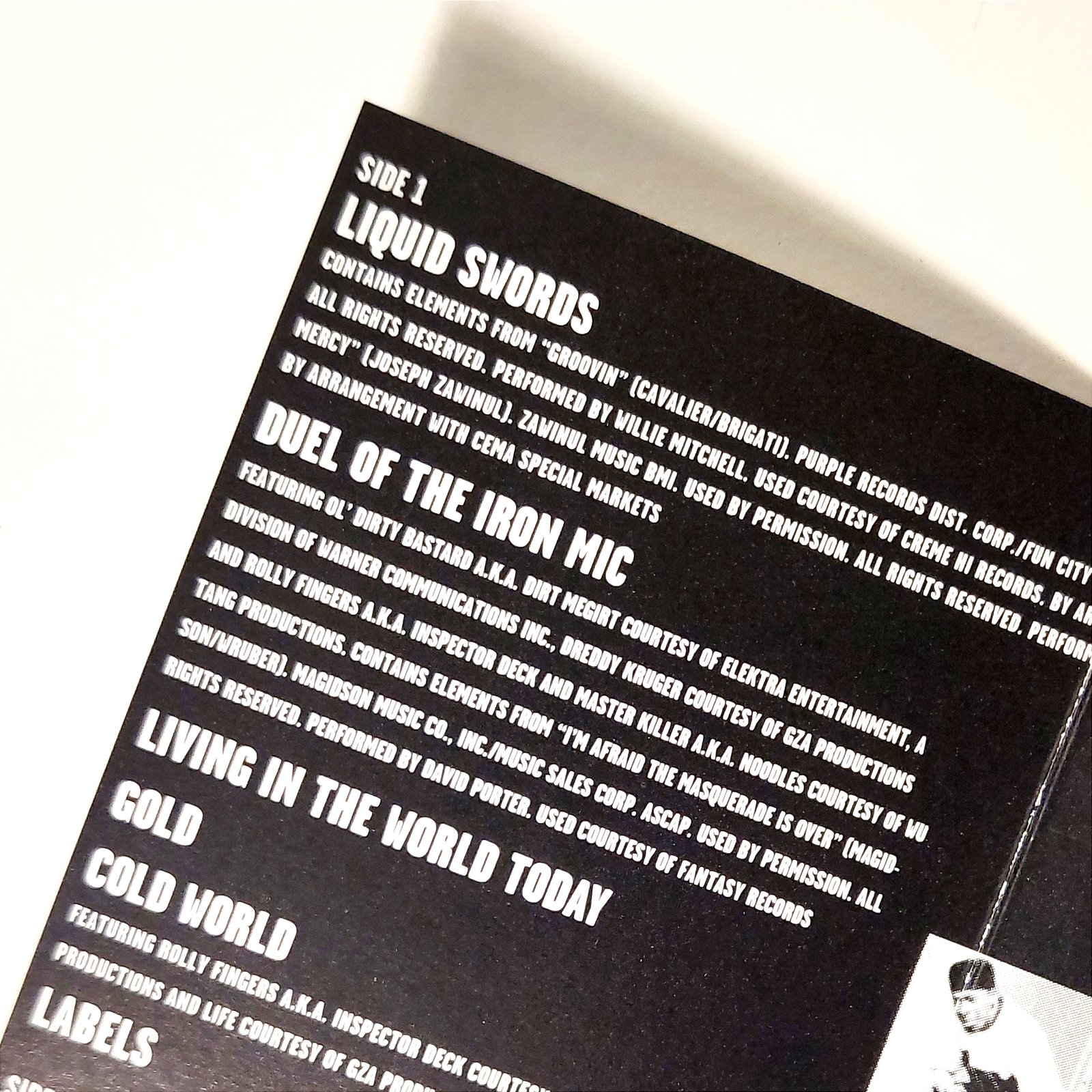 GZA - Liquid Swords | Wolf Tapes