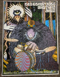 Image 1 of Les Claypool's Bastard Jazz- 8/2/22-Artwork by Caitlin Mattisson and Alan Forbes