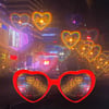 Heart Diffraction Glasses