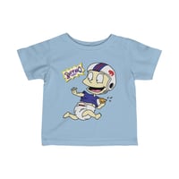 Image 2 of Bufrats Tommy Football Infant Fine Jersey Tee