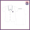 NHS Senior Girls Blouse Yrs 10-12 White/Navy Piping