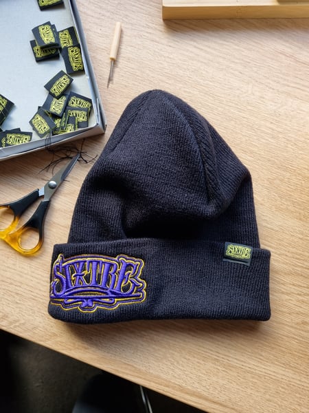 Image of Embroidered beanie