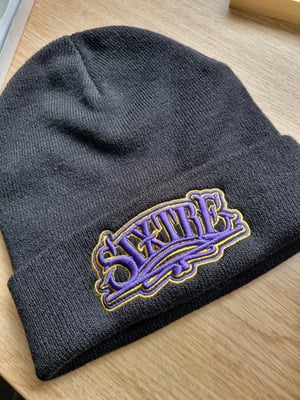 Image of Embroidered beanie