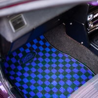 Image 5 of Blue Checker Floor Mats