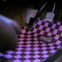 Image 3 of Purple Checker Floor Mats