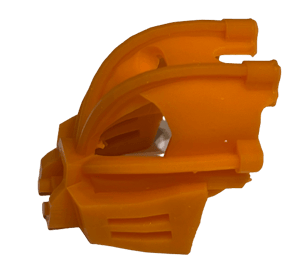 Image of Bionicle Adaptive Flight Kakama by Galva (Toa Pohatu Nuva, Resin-printed, Orange)