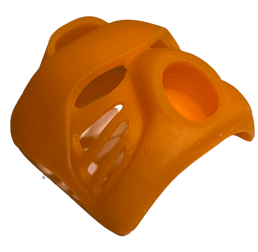 Image of Bionicle Kanohi Hau (Resin-printed, Orange)