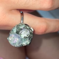 Image 1 of Paleo Ring; Aqua