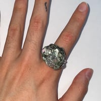 Image 2 of Paleo Ring; Aqua