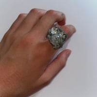 Image 4 of Paleo Ring; Aqua