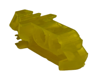 Image 1 of Bionicle Metru Eye Stalk (Resin-printed, trans-yellow)