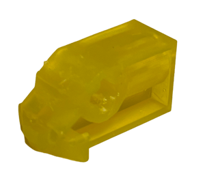 Image of Bionicle 2007/8 Eye Stalk with Axle Connections (Resin-printed, trans-yellow)
