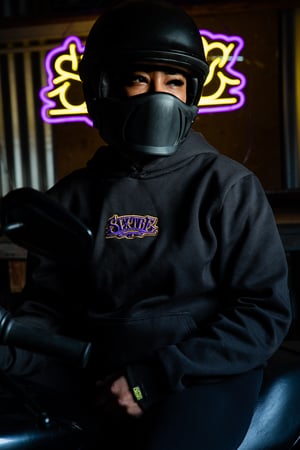 Image of Purp n Yellow Heavyweight Hood