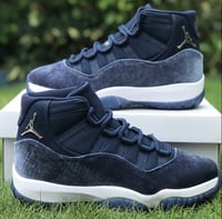 AJ 11 Velvet “Midnight Navy”