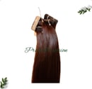 Image 2 of Deep Dark Auburn Tape In Extensions 18”