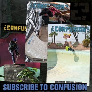 Image of Confusion Magazine - year subscription (worldwide)