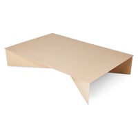 Image 4 of Metal Coffee Table Rectangular - Cream by HKliving