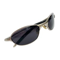 Image 1 of Vintage Oakley Wire Frame Sunglasses - Black Iridium 