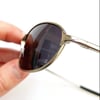 Vintage Oakley A Wire Frame Sunglasses - Black Iridium 
