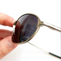 Image 3 of Vintage Oakley Wire Frame Sunglasses - Black Iridium 
