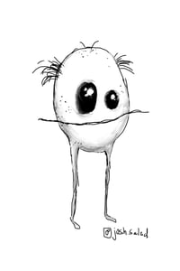 Pea Boy Sticker (happy?0