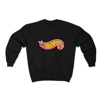 Image 2 of Hot Wings Unisex Heavy Blend Crewneck Sweatshirt