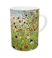 Image 1 of 'Wild Flowers' Bone China Mug