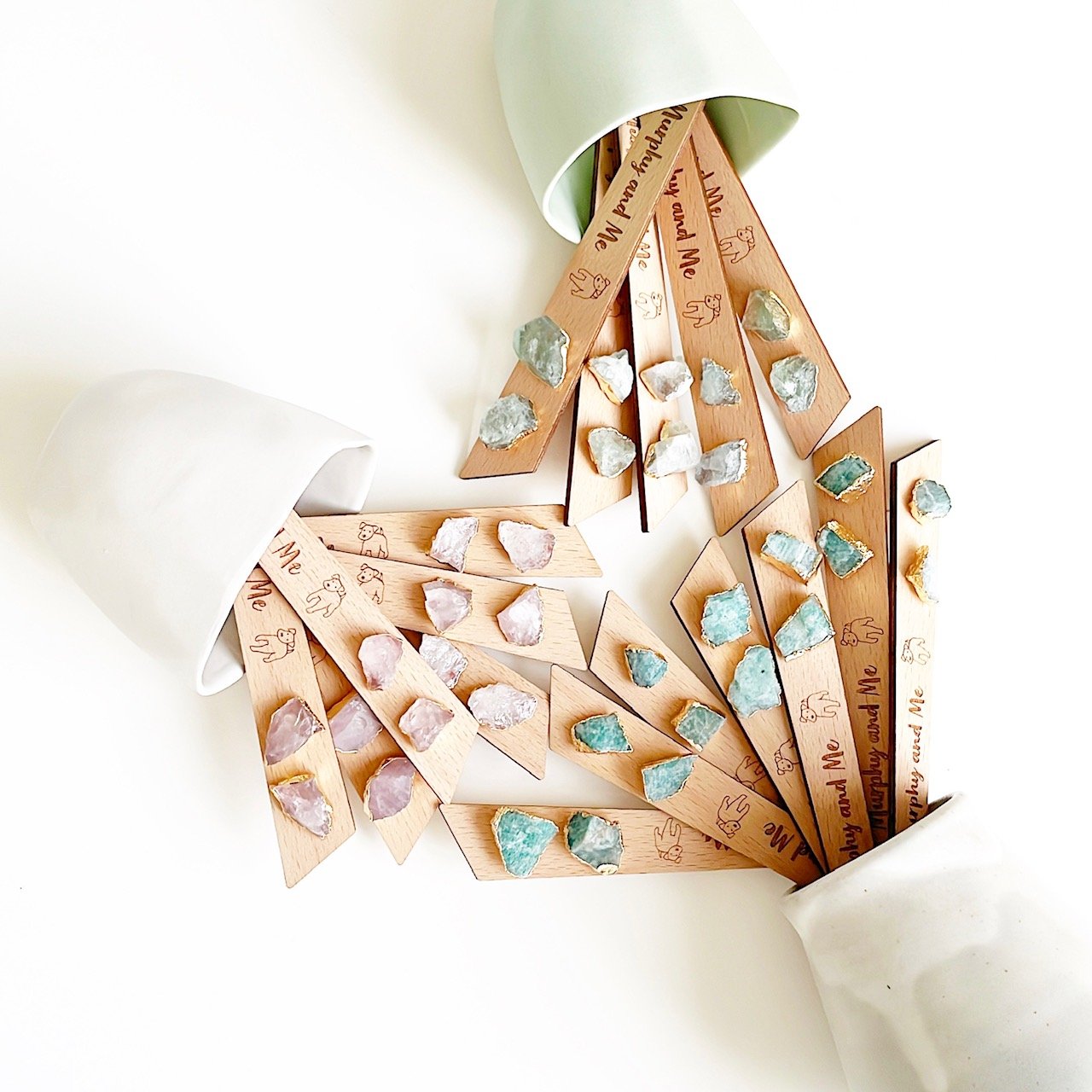 Image of Natural Stone Studs