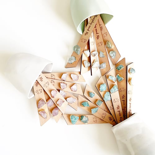 Image of Natural Stone Studs