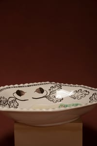 Image 3 of Sighthound Companion - Silver Lustre - Romantic Bowl