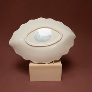 Image of Pink Lustre Birds - Romantic Bowl