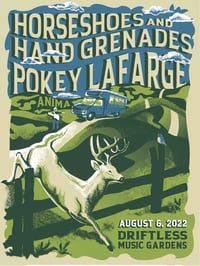 Horseshoes and Hand Grenades, Pokey LaFarge and Anima at Driftless Music Gardens