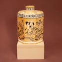 Silver Lustre Caddy - Romantic Vase