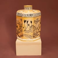 Image 3 of Silver Lustre Caddy - Romantic Vase