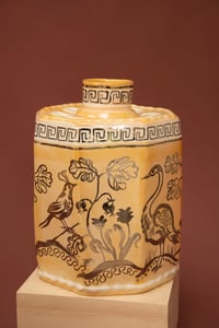 Image 5 of Silver Lustre Caddy - Romantic Vase
