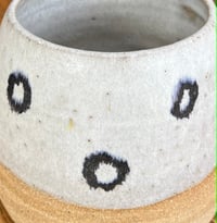 Image 2 of Tall Raku Clay Vase