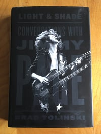 Image 1 of Brad Tolinski "Light and Shade: Conversations with Jimmy Page" Hardcover #FIRST EDITION#