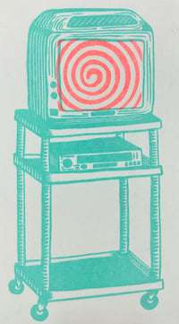 Image 1 of The Education Will Now Be Televised - Riso 