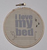 Image of i love my bed!