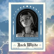 Image of Jack White VARIANT poster (girl) -  Des Moines, IA 2022