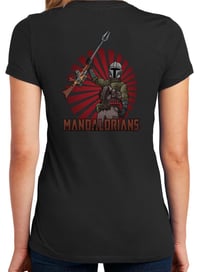 Image 2 of Mando Red Dawn T Shirt Pre Order (Ladies Cut)